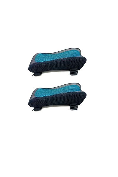 Choice blue-2pcs 1pcs Thick Memory Foam Armrest Pads for Desk Chair Office Chair Armrest Pillow Ergonomic