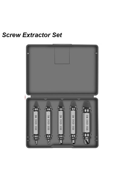 Choice Screw Extractor SL Damaged Broken Screw Extractor Drill Bit Set Stripped Broken Screw Bolt Remover E