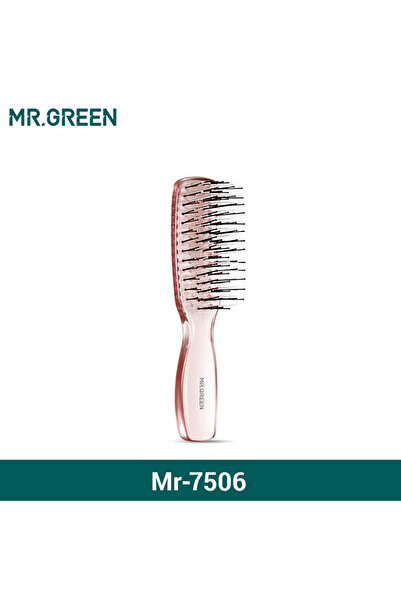 Choice فرشاة شعر MR-7506 (صغيرة) MR.GREEN، أمشاط تدليك فروة الرأس، تكثيف الشع...