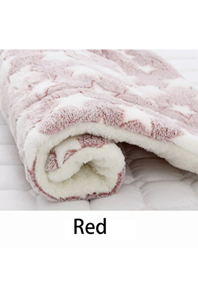 Choice S 49X32CM 06 سجادة نوم للحيوانات الأليفة من الفلانيل وسرير للكلاب وصند...