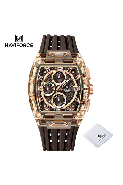 Choice ساعة RGCERG الجديدة للرجال من NAVIFORCE كوارتز متعددة الوظائف رياضية أ...