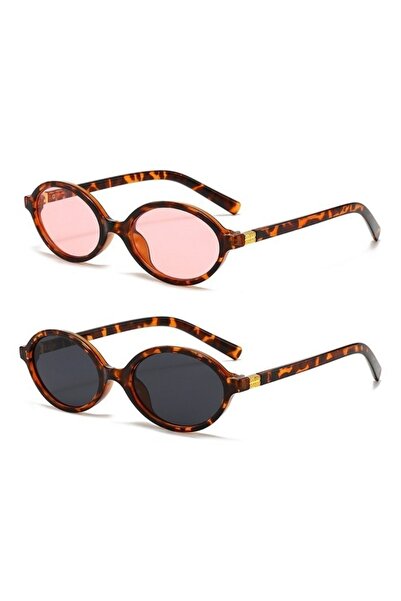Choice1 2 قطعة lp lg 2 قطعة Y2K Retro Japan Korea Small Frame Sunglasses Fema...