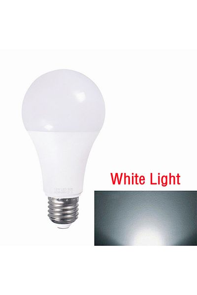 Choice 7W White Light VzzUoo LED E27 Light Control Sensor Light Bulb 12W 9W 7W AC85-265V Day Night Light Au