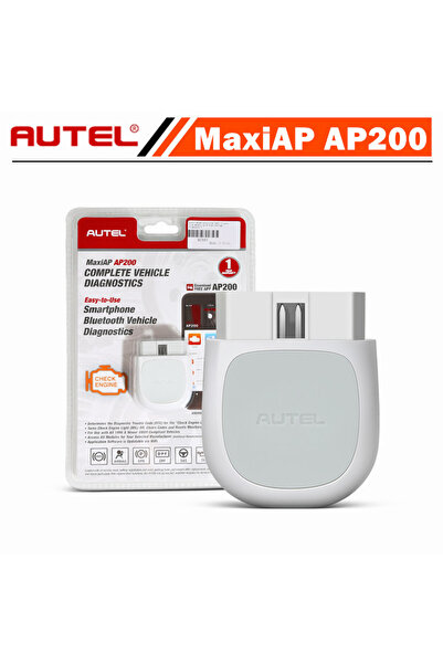Autel MaxiAP AP200 Bluetooth Full Systems Diagnostic Tool with AutoVIN Service for Family DIYers
