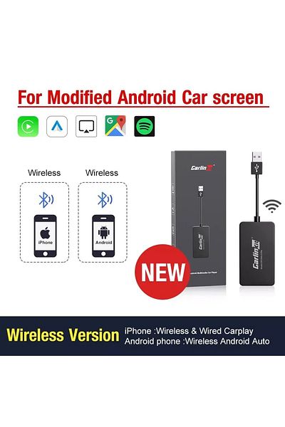 Choice CCPA CarlinKit Wireless Carplay Adapter Bluetooth 4.1 Android Auto Wireless Car Adapter Auto Connect