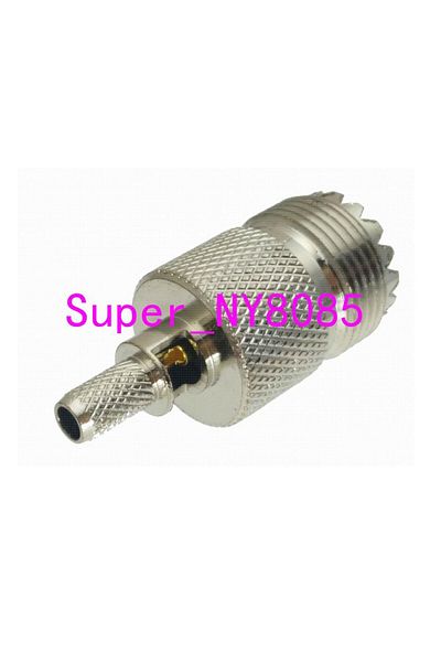 Choice 10pcs Connector UHF female SO239 window crimp RG58 RG142 LMR195 RG400 cable RF Coaxial Wire Termi...