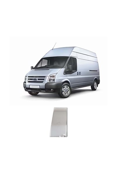 BRSPLAST Ford Transit Uyumlu 2003-2014 Krom Depo Kapağı Paslanmaz Çelik