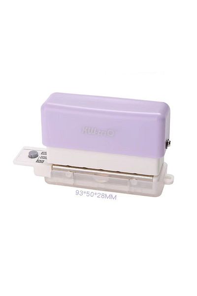 Choice Purple 6 Holes Hole Puncher A4 A5 B5 Loose Leaf Paper Hole Punch Standard Hole Punch DIY Office Bind