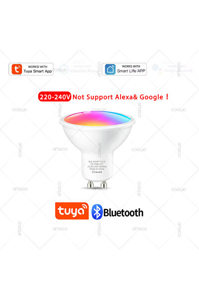 Choice 5 وات نعم 1 قطعة لمبة 220-240 فولت BLE GU10 Tuya GU10 LED لمبات واي فا...