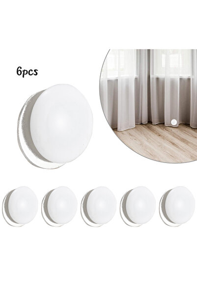 Choice أوزان ستارة دش مغناطيسية بيضاء مكونة من 6 قطع، مغطاة بالسيليكون ومقاوم...