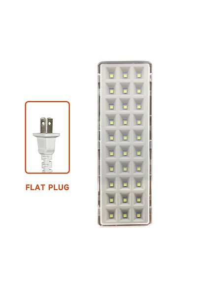 Choice 161 Flat Plug 30led Emergency Evacuation Light Fire Fighting Lamp Wall-mounted Smart Home Led Bulb D
