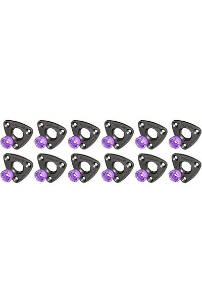 Button-Fix Sistem de fixare ascuns pentru panouri, suporturi și mobilier, Button-Fix tip 3, pachet de 100 bucăți