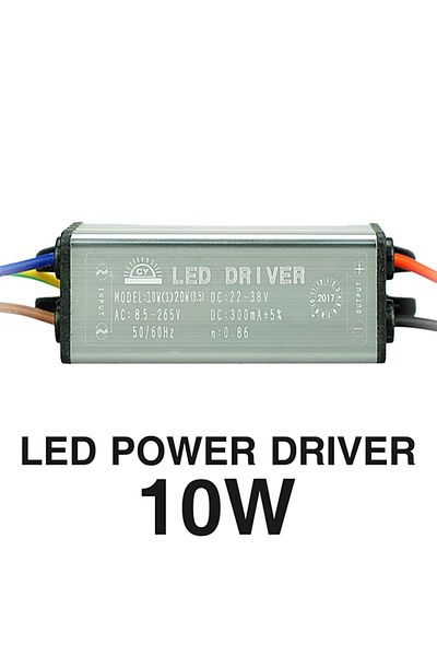 Choice 10W Driver MINGBEN IP65 LED Driver 10W 20W 30W 50W 70W Convert AC85-265V to DC22-38V No Flicker DIY