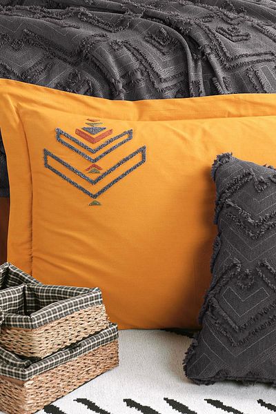 Osmanlı Home Concept Good Night Istanbul Aztec Double Bed Cover Set