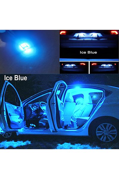Choice Ice Blue 13Pcs Canbus For Chevrolet Chevy Orlando 2011 2012 2013 2014 2015 2016 2017 Car Bulbs LED I