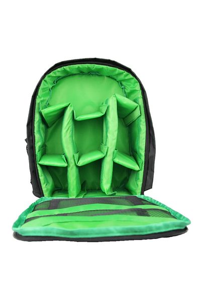 Choice green Outdoor Camera Backpack Video Digital Shoulder Camera Bag Waterproof Photo Knapsack Case DSLR
