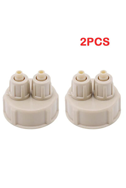 Choice1 قطعتان من أنبوب نظام ثاني أكسيد الكربون لحوض السمك وصمام القياس وغطاء...