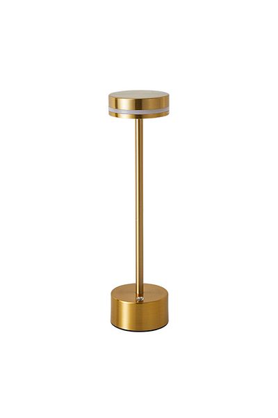 SHENZHITECH Gold Touch Small Night Light LED Aluminum Material Desk Light Adjustable Brightness Table Lamp for G