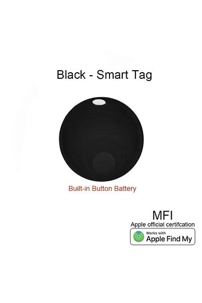 Choice black For Apple Find My Mini Bluetooth GPS Tracker Anti Lose Reminder Device Key Finder Pet Dog Kid
