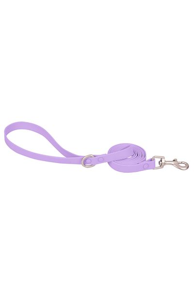 Choice light purple LL442-PVC waterproof dog leash ，used with waterproof collar