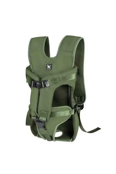 Choice M green Pet Carrier Backpack for Dogs Cat Thickened Sponge Pet Front Dog Carrier Backpacks Portable