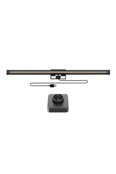 Choice black 2700 - 7500K 19 to 30in Screen black Eye-Care Screen Light Bar 44cm Aluminum Knob Remote Table