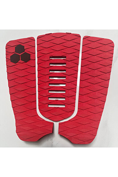 Choice Red 3 Piece/Set Black Red Surfboard Traction Pad Deck Grip Surf SUP Bo...