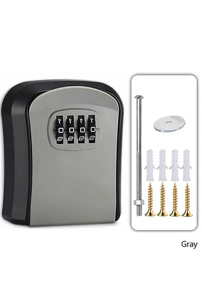 Choice Y45 Gray Password Lock Box Anti-theft Home Cat Eye Storage Management Decoration Password Secure Dur