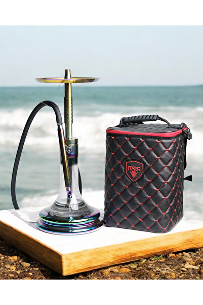 MAC SHISHA Mac Shısha Big Apex Titan Çelik Nargile Takımı Çanta Hediyeli %100...