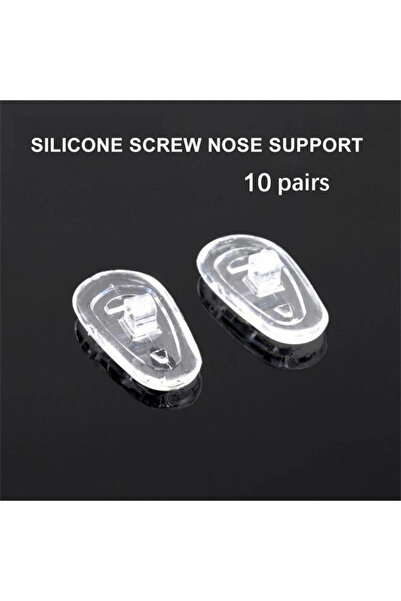 Choice 01 10 أزواج 10/20/50 زوجًا/مجموعة وسادات أنف من السيليكون للنظارات وسا...