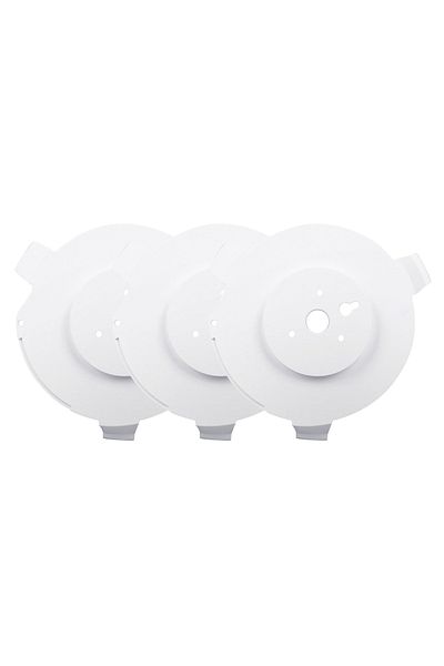 Arealer 3pcs Wall Mount For Tp-link Deco M9 Plus Whole Home Mesh Wifi System Sturdy Bracket Holder Space Sav
