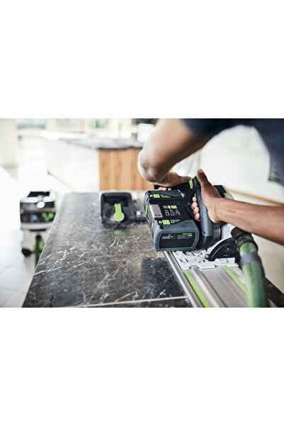 FESTOOL Tsc 55 Şarjlı + Klavuzlu Akulu Sunta Kesme Makinası 577371