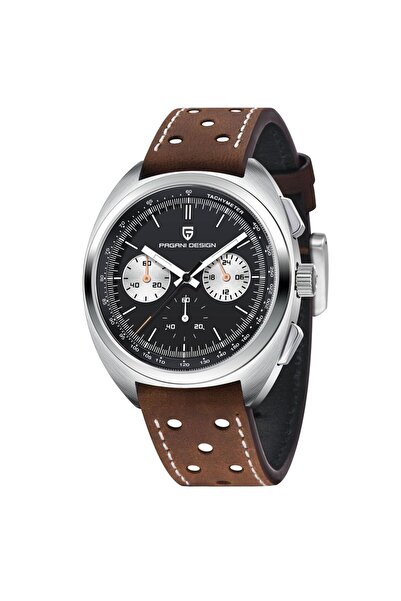 Choice3 ساعة كوارتز فاخرة جديدة من PAGANI DESIGN طراز Turtle Back باللون الأس...