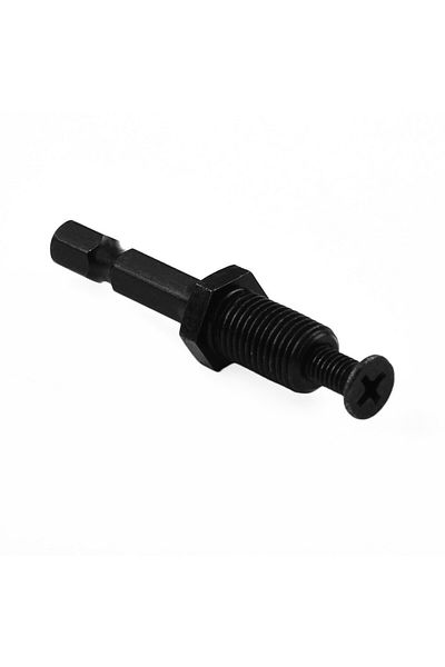 Choice A 1/4 Hex Shank Steel Adapter To 3/8\"-24UNF Male Thread Screw 70 X 42mm For Drill Bit Chuck Uniqu.