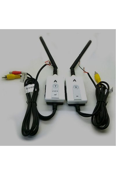 17 ODEGREE Gold Parking 24V Mini Wireless Reversing Rear View Camera Backup AV Transmitter and Receiver For RV