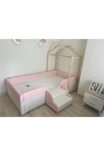 Puf Bebe Montessori serisi_Çocuk ve Bebek Yatağı 90x190 ölçüde (İç yatak dahi...