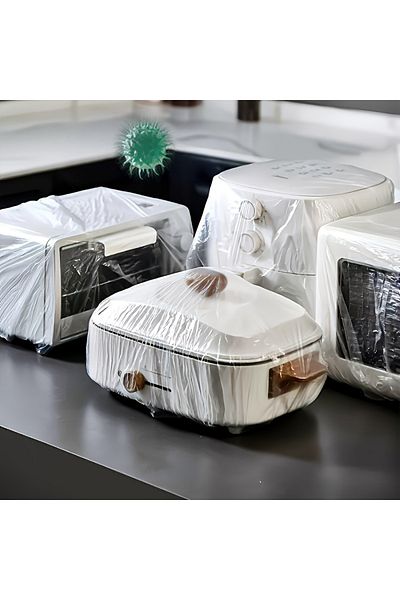 Choice 10pcs dust cover 10pcs reusable transparent protective covers, disposable dust cover for vacuum clea