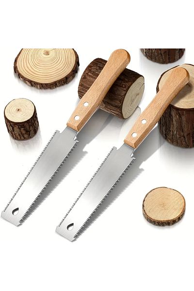 Choice 100mm-199mm 6-Inch Hand Saw, Double-Sided Flexible Blade for Flush Cutting, Woodworking Tools for Ho