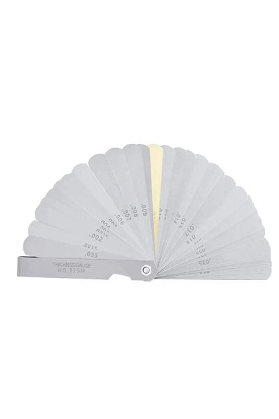 Choice 1pc 32 Blades Metric Thickness Gage Set Tappet Valve Feeler Gauge Gauges /METRIC With Brass Measurin