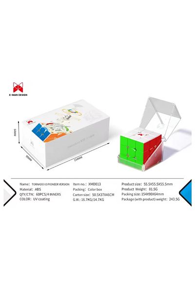 Choice V3M Pioneer UV3x3 QiYi XMD Tornado V3M Pioneer UV coated Stress Relief Puzzle Racing Magic Cube Spe