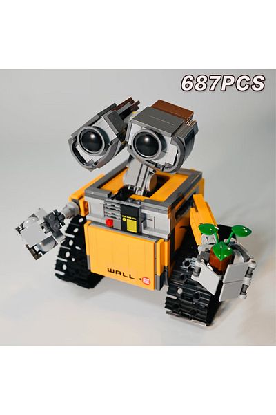 Choice NO BOX 687PCS 2025 new 687PCS compatible with 21303 creative building blocks, children's puzzle toys