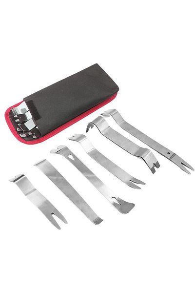 Choice 7 Pcs Metal Trim Removal Tool Car Hand Tools Dvd Stereo Refit Kits Interior Plastic Trim Panel Dashb