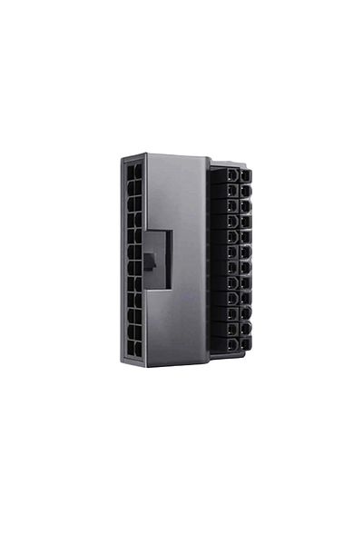 Choice 24PIN Computer 24PIN Adapter/Motherboard Power Adapter, 90 Degree Right Angle Adaptation Design, Ins