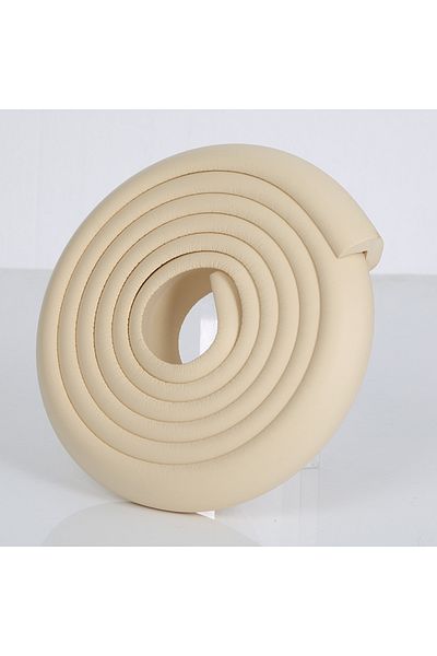 Choice Beige Children's Standard L Protection Strip Baby Table Corner Collision Defense Strip Door Edge Pro