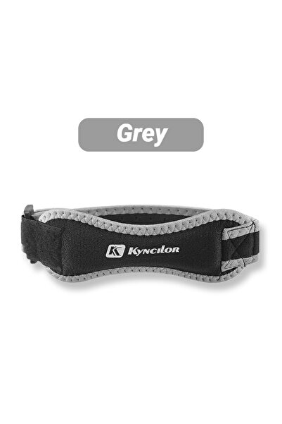 Choice شريط حماية الرضفة الرمادية، دعامة وتر الركبة، دعامة ضاغطة قابلة للتعديل