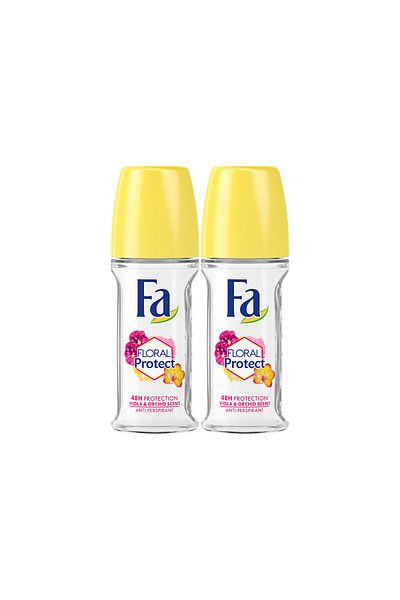 Fa Floral & Protect Roll On Deodorant 2 x 50 ml