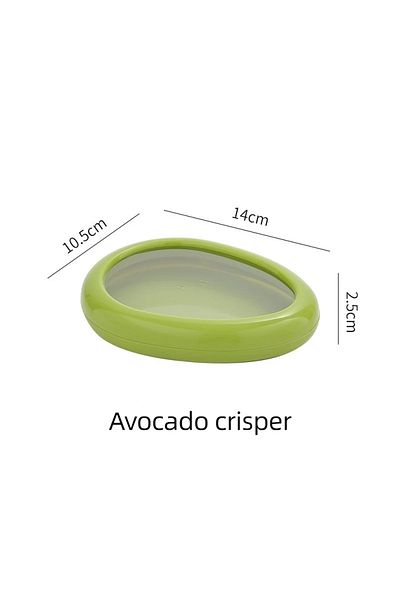 Choice Avocado crisper box Reusable Food Saver Box Half Cut Fruit Fresh Retractable Film Storage Container