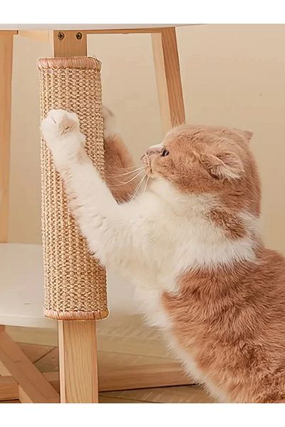 Choice 30x60cm Natural Sisal Cat Scratcher Mat Cat Scratch Mats Horizontal Cat Floor Scratching Pad Rug Pro
