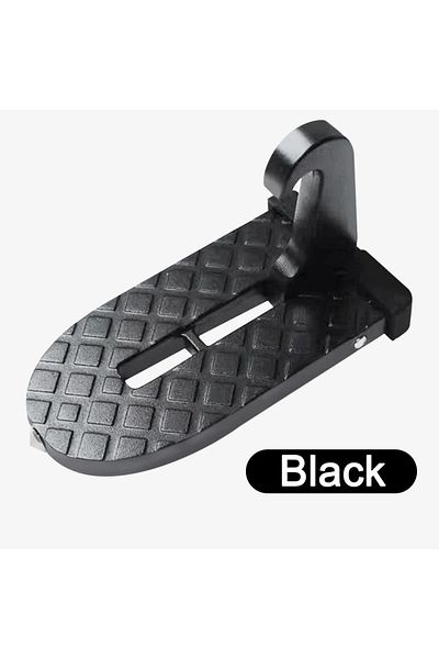 Choice black 1pc door step folding roof luggage rack, door step latch, glass crusher safety hammer, suitabl