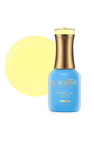 LUXORISE Oja semipermanentă Freedom Collection, Pearly Sun 15ml